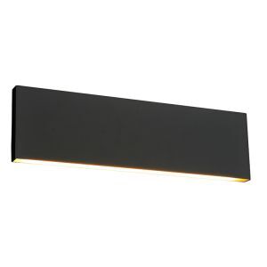 Antraciete up down wandlamp Coscon, metaal, modern, 6 watt