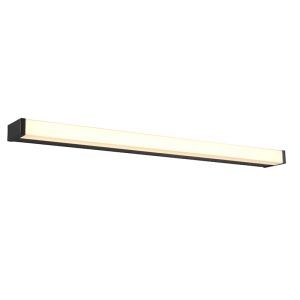 Moderne wandlamp Celesta, zwart, metaal, geïntegreerde LED