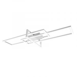 Moderne plafondlamp Hatun, wit, incl. LED, wit licht