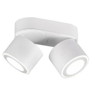 Moderne plafonniere Jorno, wit, 3,5w geintegreerd LED