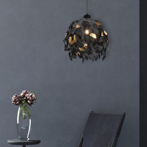 Zwarte hanglamp retro, Urwa
