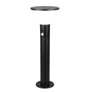 Zwarte staande buitenlamp op zonne-energie modern, Nebahat, 3W, 4000K LED, IP44