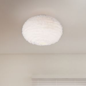 Beige plafondlamp stof, Vijay