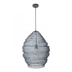 Zwarte Gaas hanglamp Lida