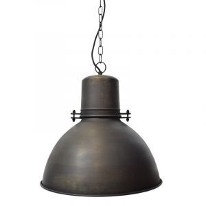 Donker roestige hanglamp Bradon