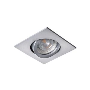 Aluminium inbouwspot grijs, Evit
