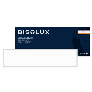 Bisolux LED paneel 30x120 - 38W - 4000K - UGR<19 - side-lit