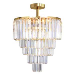 Design plafondlamp goud, Kajol