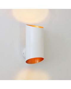 Moderne up down wandlamp wit, Dillan
