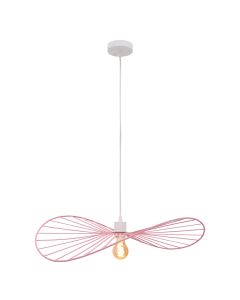 Moderne hanglamp roze, Jolinda