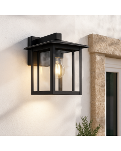 Moderne buitenlamp zwart, Amalie, IP54