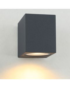 Antraciete moderne buitenlamp, Corella, aluminium, IP44