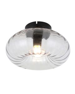 Retro plafondlamp amber, Diane