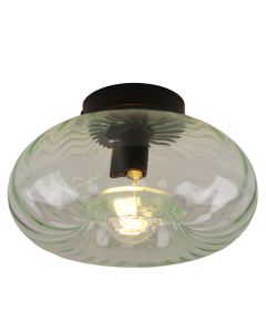 Retro plafondlamp groen, Diane