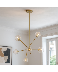 Design hanglamp goud, Kaily