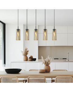 Moderne hanglamp amber, Gaya