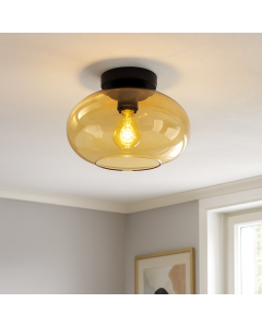 Design plafondlamp amber, Luca