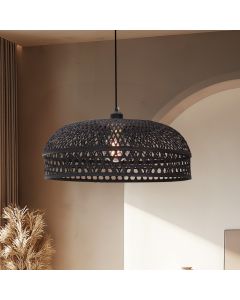 Bamboe hanglamp zwart, Jennifer
