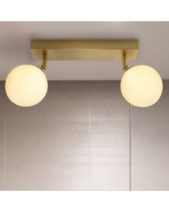 Moderne badkamer plafondlamp wit, Amer, IP44