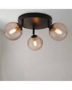 Moderne badkamer plafondlamp amber, Amer, IP44