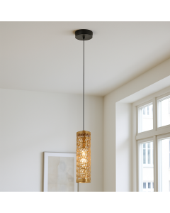 Metalen hanglamp messing, Marli