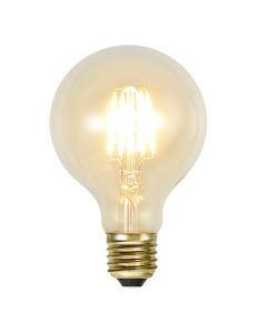 George E27 Grote bollamp, G80, 2w extra sfeervol wit, dimbaar