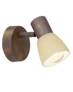 Metalen wandlamp koper, Alaya