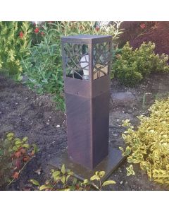 Landelijke buitenlamp roestkleurig, Teske, IP44
