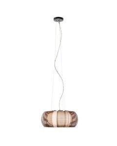 Moderne hanglamp brons, Amela