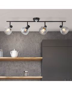 Design plafondspot Dimitry, Glas
