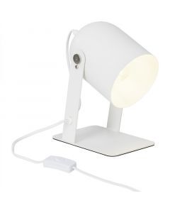 Moderne tafellamp Arlette, Wit