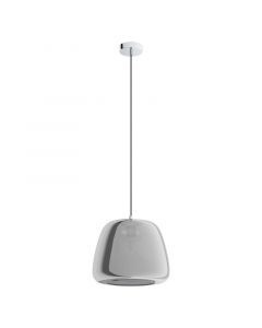 Moderne hanglamp rookglas, Gauke