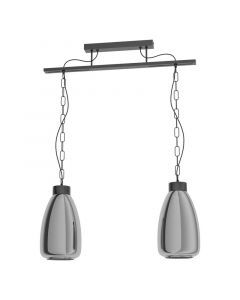 Design hanglamp rookglas, Annefleur