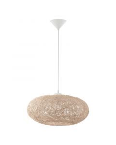 Beige design hanglamp kunststof, Hero