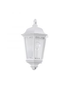 Witte klassieke buitenlamp aluminium, Leanna, IP44