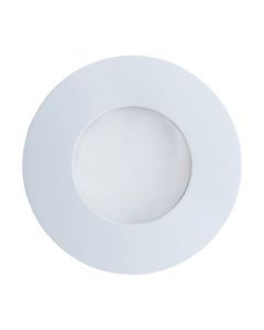Witte inbouwspot glas, Margarita, IP65