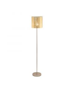 Stalen vloerlamp Megan beige