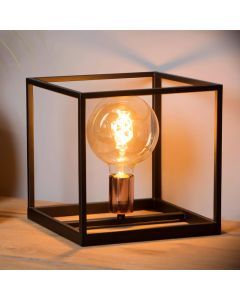 Moderne tafellamp Arthur, Zwart