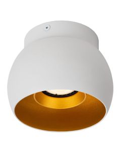 Witte opbouwspot modern, Torben