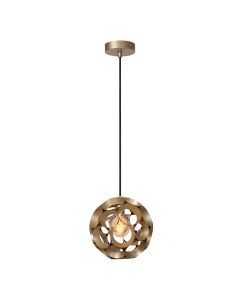 Gouden hanglamp modern, Hannelore