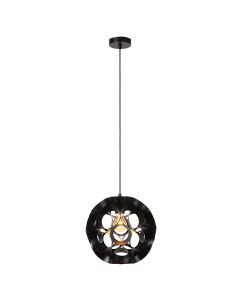 Zwarte hanglamp modern, Hannelore