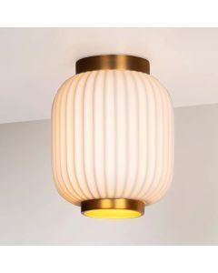 Witte plafonniere Gosse, keramiek