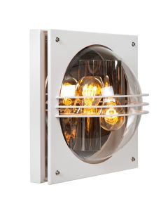 Witte buitenlamp modern, Privas, IP44