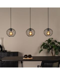 Zwarte hanglamp klassiek, Danza
