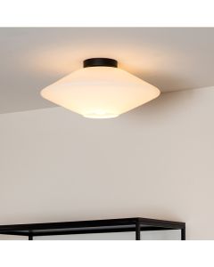 Witte plafonnière modern, Trevor