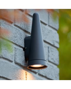 Antraciete buitenlamp modern, Wizard, IP54