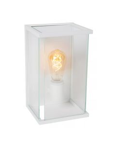 Witte buitenlamp modern, Claire, IP54