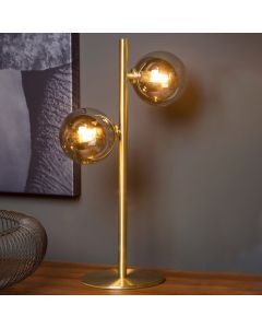 Retro tafellamp Tycho, Goud