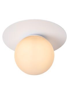 Witte plafonnière modern, Tricia