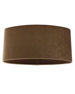 40 cm ovale velours bruine lampenkap, Rody